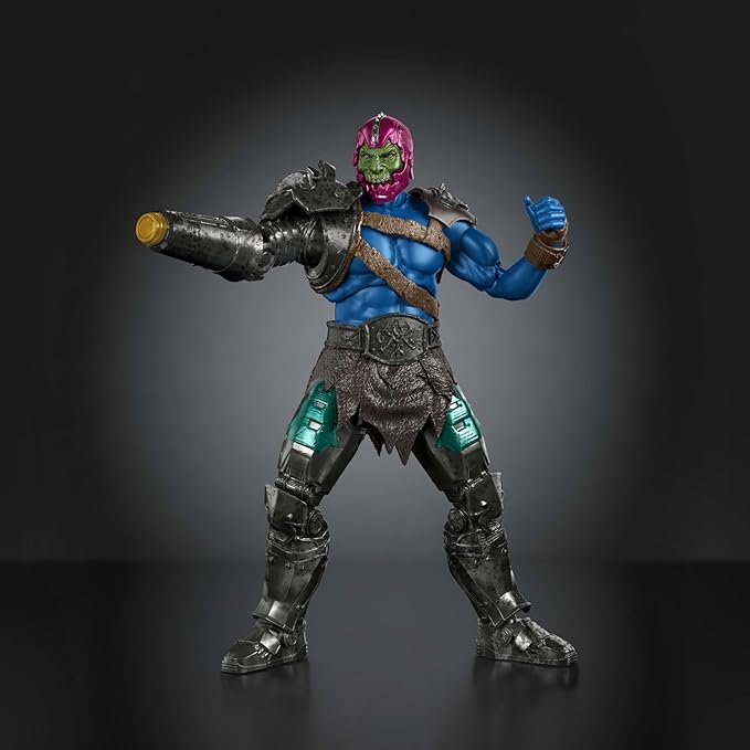 Masters of the Universe Action Figure Chronicles Trap Jaw, 6.5 Inch 2026 Movie Accurate Villain, Deluxe Articulation 30 Points, Arm Hook