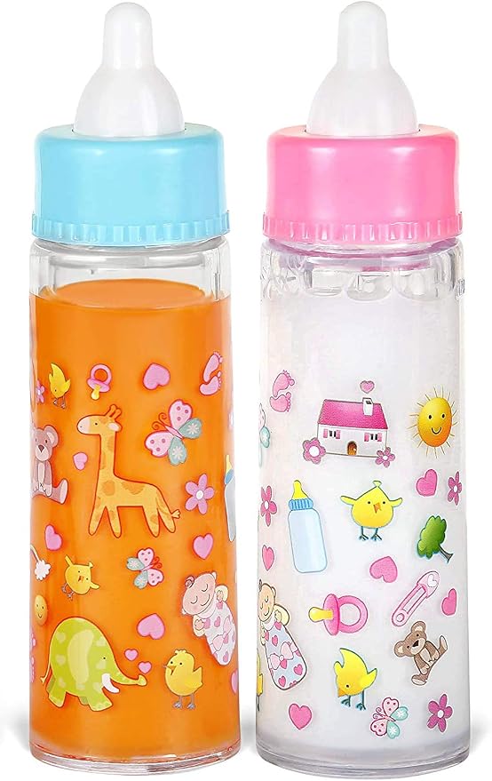 fash n kolor My Sweet Baby Disappearing Doll Feeding Set | Baby Care 6 Piece Doll Feeding Set (38 pc Set)