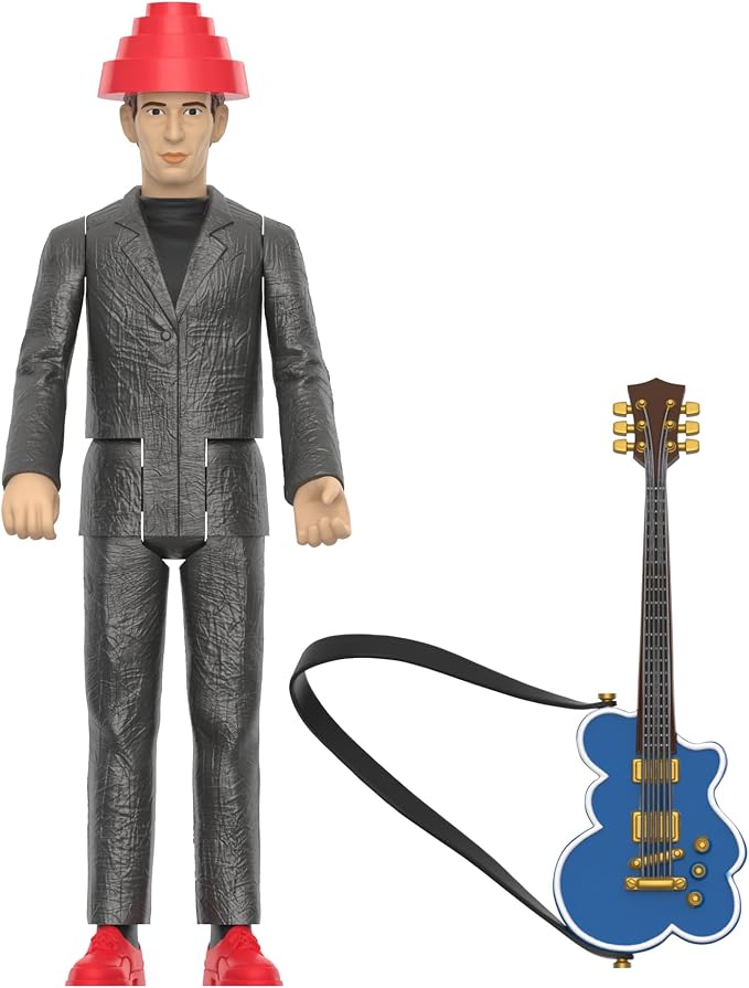 Super7 Devo Bob Mothersbaugh (Girl U Want) - 3.75" Devo Action Figure with Accessory Rock Music Collectibles and Retro Toys