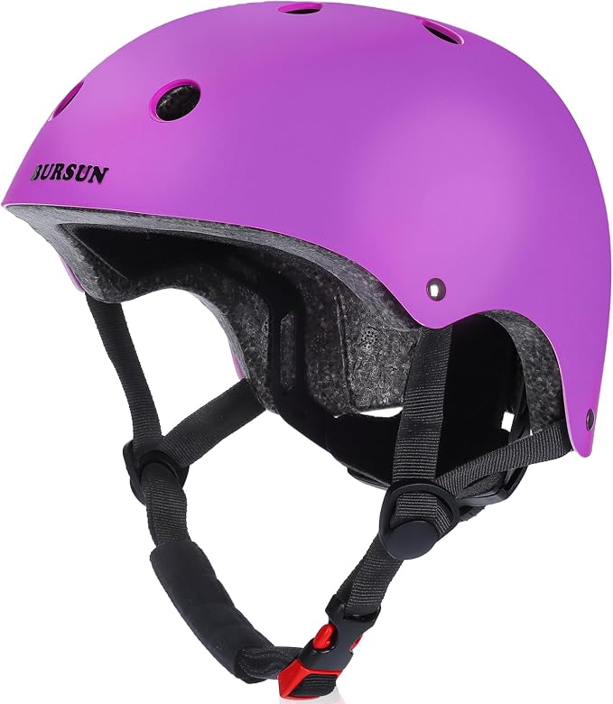 Kids Bike Helmet Ventilation & Adjustable Toddler Helmet for Ages 2-14 Kids Boys Girls Multi-Sport Helmet for Skateboard Roller Skateing Bicycle Scooter blance Bike