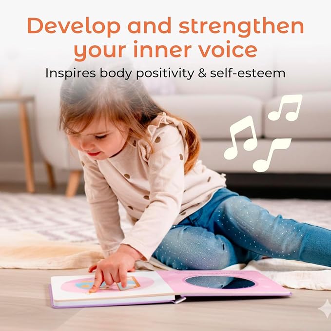 Cali’s Books Nursery Rhyme Sound Book for Toddlers – Interactive Musical Book (I Love My Body)