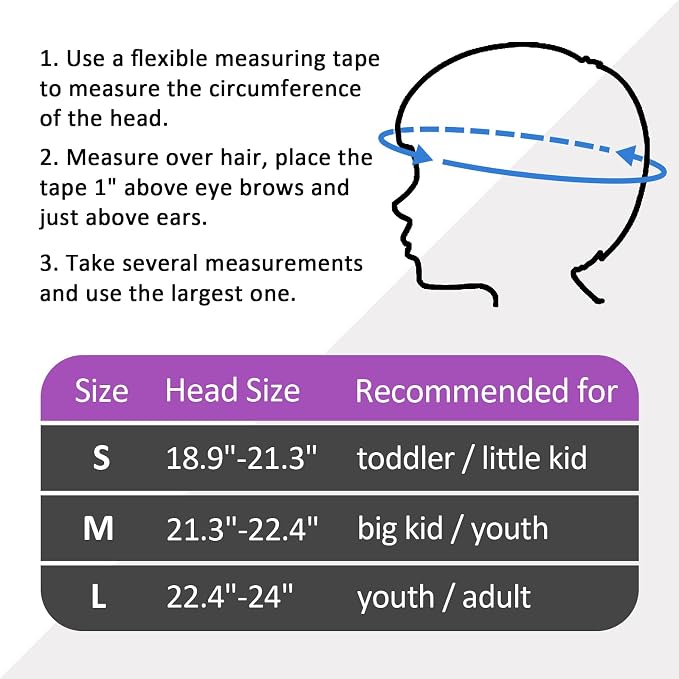 Skateboard Bike Helmet, Lightweight Adjustable, Multi-Sport for Bicycle Skate Scooter, 3 Sizes for Adult Youth & Kids