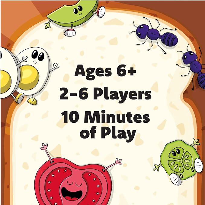 Gamewright – Slamwich – A Fast Flipping Card Game for Kids – Ages 6 and Up – Great for Family Game Night!