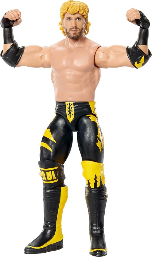 Mattel WWE Logan Paul Action Figure, Main Event Series #164, 6-inch Collectible Superstar with 14 Articulation Points & Life-Like Look