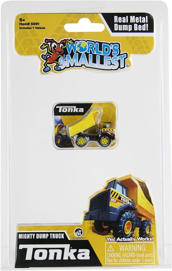 World's Smallest Tonka Dump Truck, Multicolor