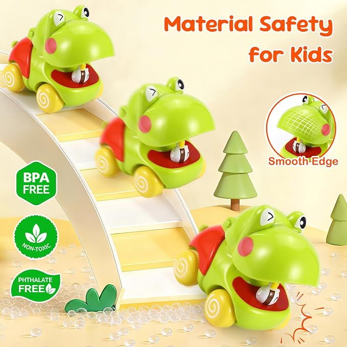 Palmatte Baby Toys 1 Year Old Boy: Infant Cars for Toddlers 1-3 Push and Go Car Baby Toys 18 Months Toddler Toy Age 1 2 3 Year Old Boys Toy Boy Gifts 1st First Birthday Gifts for 1-3 Boys Girls