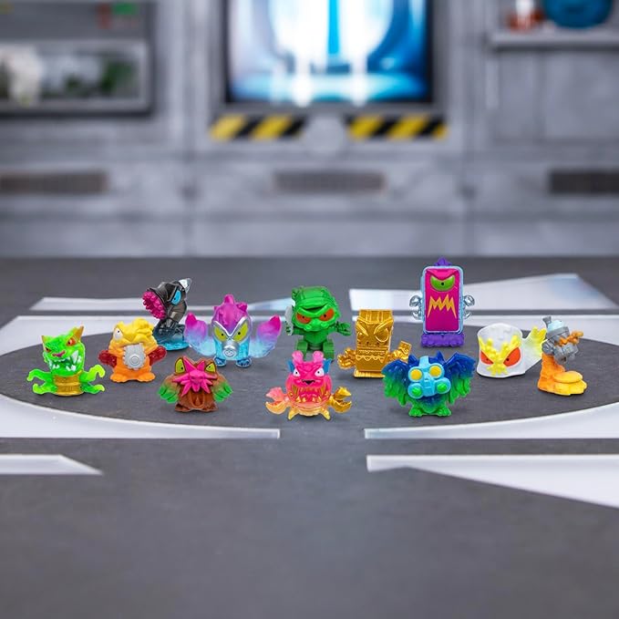 MrBeast Lab Swarms Series 2, Atomic Series 12 Pack – Crab Cat, Add Water, Shake the Test Tube and Reveal 2 of 12, 1-inch (2.5 cm) MrBeast Swarms Collectible Micro Beasts. 85+ to Collect!