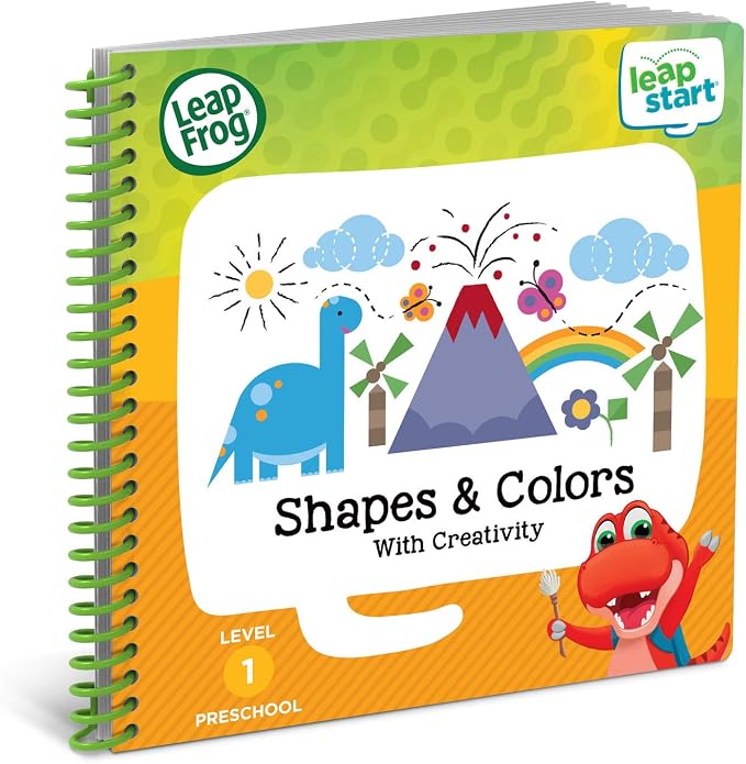 LeapFrog LeapStart Preschool Activity Book: Shapes and Colors and Creativity