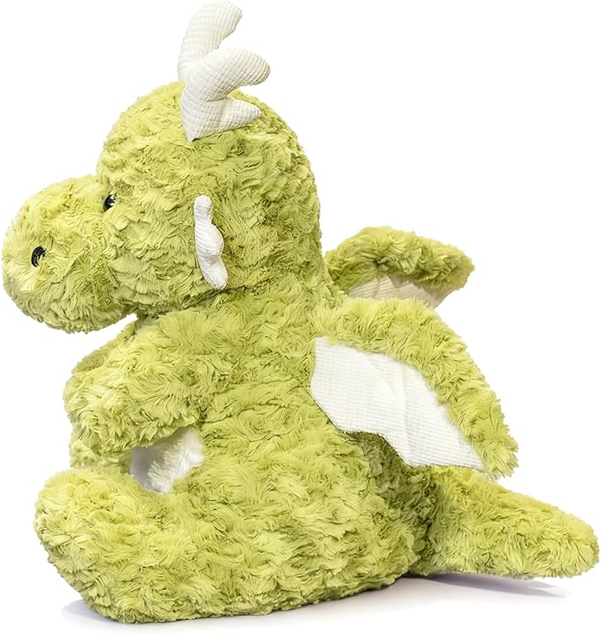 SUSULF Little Flying Dragon - Cute Stuffed Animal Plush Toy - Adorable Soft Dragons Toy Plushies and Gifts - Perfect Present for Kids (Green,11.81in/30cm)