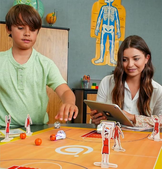 Ozobot Challenge Mat: Mission to Mars (Basketball, 24 x 33)