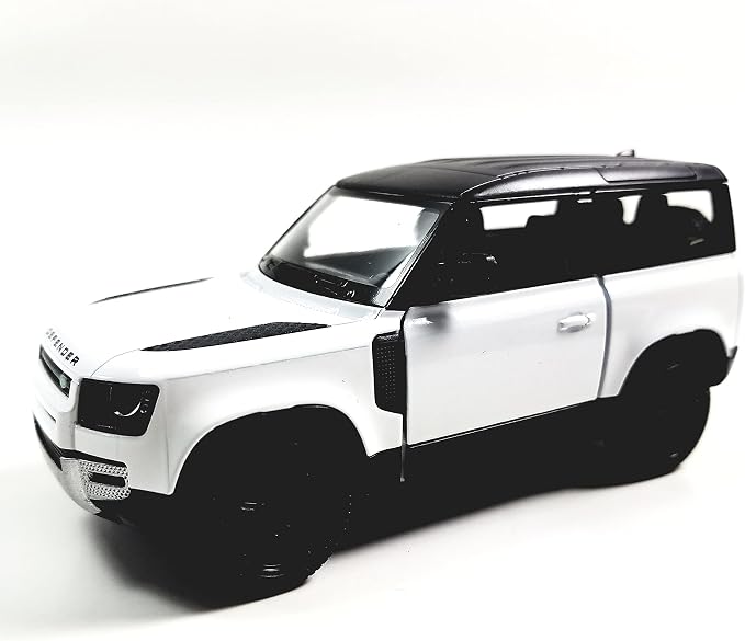 KiNSMART - Land Rover Defender 90 1:36 Scale 5" Die Cast Metal Model Toy SUV