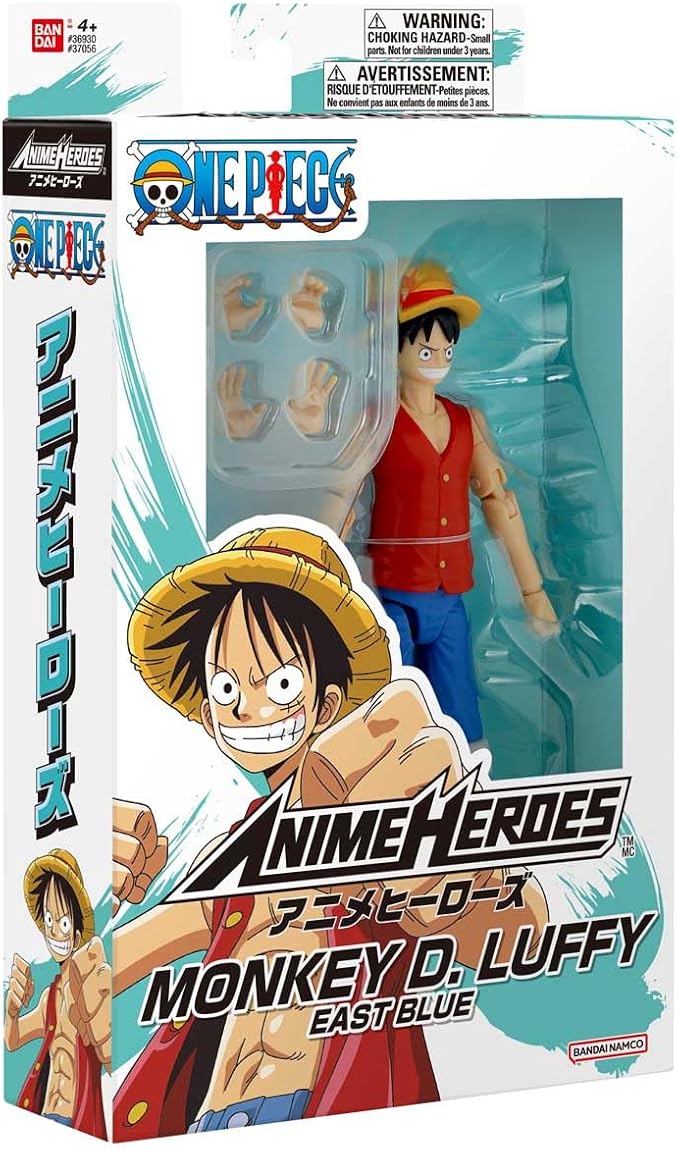 ANIME HEROES - One Piece - Monkey D. Luffy (East Blue) 6.5" Action Figure