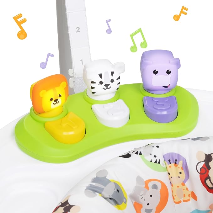 Smart Steps® My First Activity Jumper with STEM Learning Toys, Jungle Life