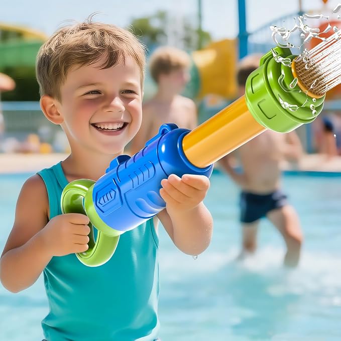 Water Guns for Kids, 6 PCS Squirt Guns Water Blaster Set, Water Squirter Blaster Pool Toys for Kids Toddlers Boys Girls 4-8, 6-8-10-12,Shooter Swimming Pool Party Outdoor Beach Sand Play Game Toys