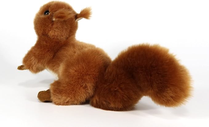 Ice King Bear Reaistic Red Squirrel Stuffed Animal Plush Toy (Lying)