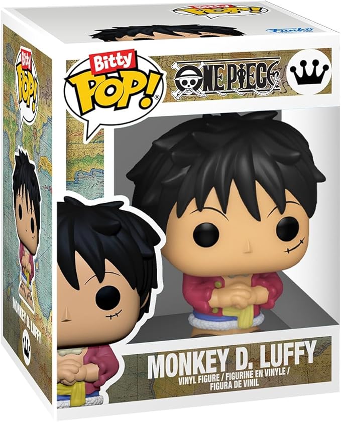 Funko Pop! Bitty Ride: One Piece - Monkey D. Luffy and Thousand Sunny - Collectable Vinyl Figure - Gift Idea - Official Merchandise - Toys for Kids & Adults - Anime Fans