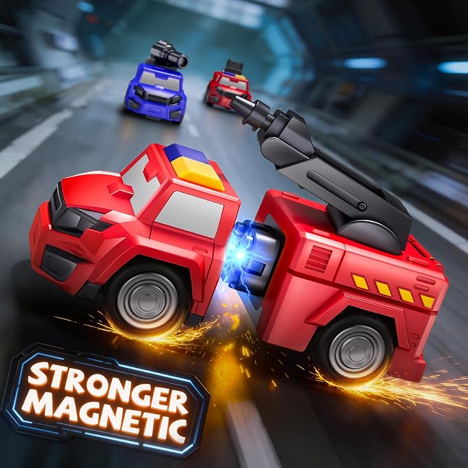Gifts for 3 4 Year Old Boys, Toys for 3 4 Year Old Boys, 5-in-1 Transform Robot Toys for Boys 4-6, Easy DIY Assembly, 3 4 Year Old boy Birthday Gifts, Ideals Toys for Boys, Kids Toys