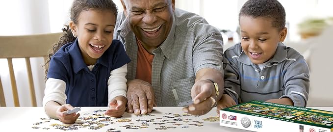 YouTheFan NCAA Game Day in The Dog House - 1000pc Puzzle