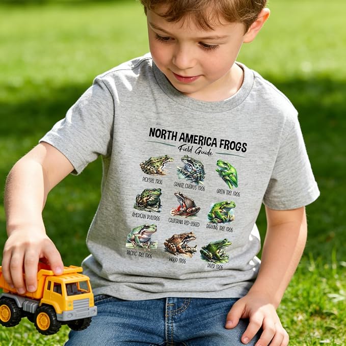 Construction Shirt Toddler Kids Tomatoes Racoon Graphic Tee Outfit Boy Girl Frog Christian Clothing 2-7 Years