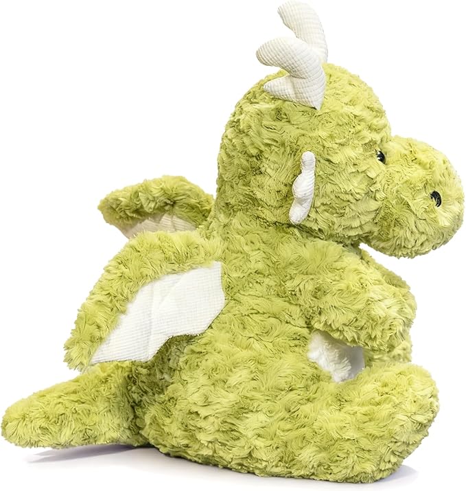 SUSULF Little Flying Dragon - Cute Stuffed Animal Plush Toy - Adorable Soft Dragons Toy Plushies and Gifts - Perfect Present for Kids (Green,16.53in/42cm)