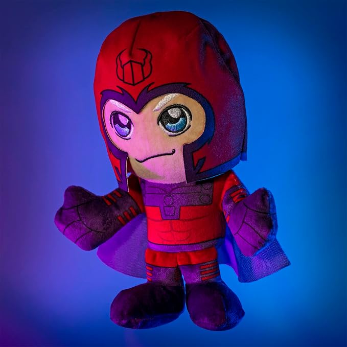 Bleacher Creatures Marvel Magneto 8" Kuricha Sitting Plush- Soft Chibi Inspired Toy