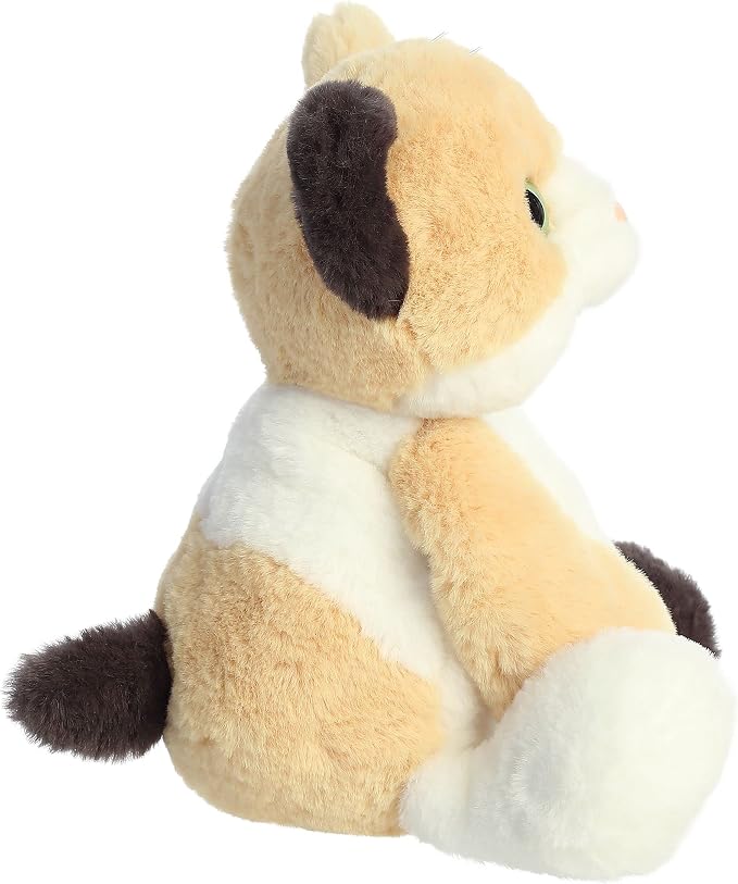 Aurora® Adorable Flopsie™ Callie Cat™ Stuffed Animal - Used to Create Imaginative Play Adventures - Perfect for Birthdays, Kids and Adults, All Ages - White 13 Inches
