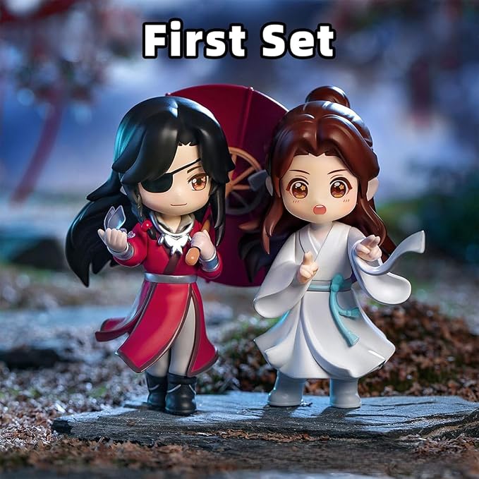 Heaven Official Blessing Hua Cheng Xie Lian Chibi Figure Blind Box Anime | RZAHUAHU Heaven Official Blessing Hua Cheng Xie Lian Chibi Figure Blind Box Anime Gift (First Set)