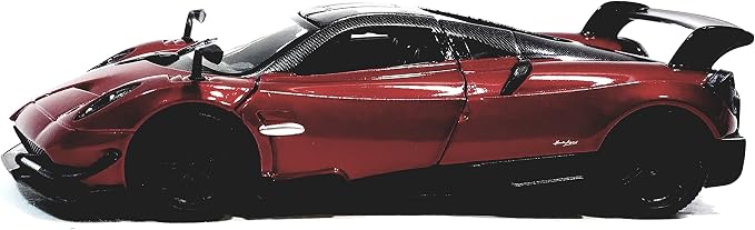 KiNSMART 2016 Pagani Huayra BC Red 5" 1:38 Scale Die Cast Metal Model Toy Car w/Pullback Action