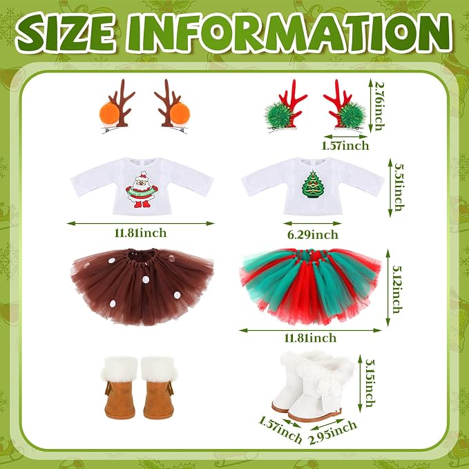 Kajaia 8 Pcs Doll Clothes 18 Inch Doll Clothes and Accessories Dress Flip Flops Hat Outfit Swimsuit Accessories for 18 Inch(Stylish)