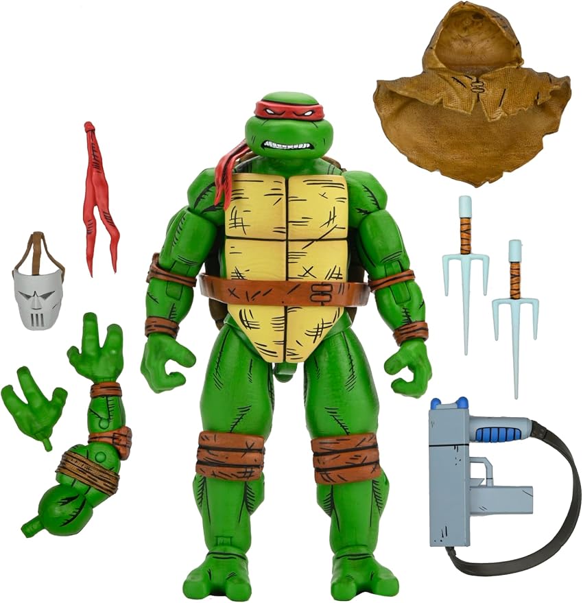 NECA - Teenage Mutant Ninja Turtles (Mirage Comics) – 7" Scale Action Figures - Raphael