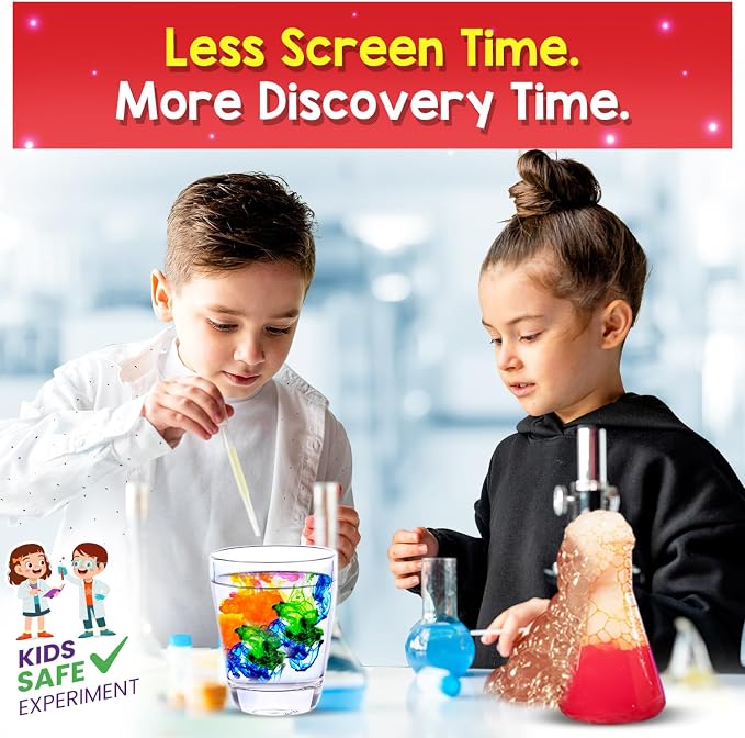 Smartivity My First Science Experiment Kit for Kids Ages 6, 7, 8, 9, 10, 11, 12 Years | 50+ Experiments I Christmas, Birthday Gift I Science Projects for Boys & Girls, STEM Toys for 6 to 12 Years