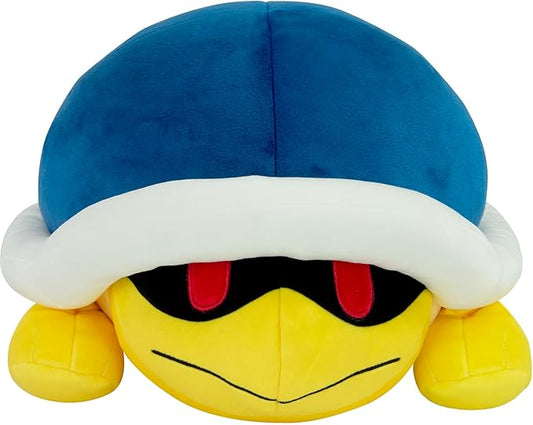 Club Mocchi Mocchi- Super Mario Plush - Buzzy Beetle Plushie - Squishy Mario Toys and Cute Stuffed Animals - Gaming Room Decor - Video Game Collectibles - 15 Inch