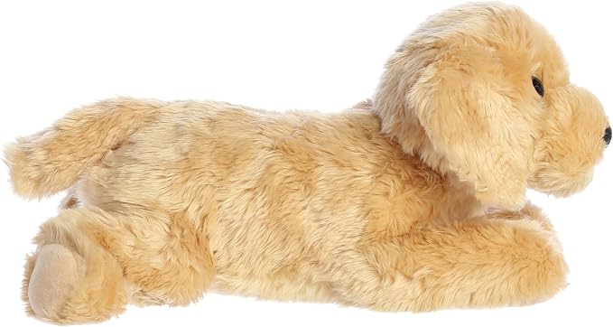 Aurora® Adorable Flopsie™ Goldie™ Stuffed Animal - Used to Create Imaginative Play Adventures - Perfect for Birthdays, Kids and Adults, All Ages - Brown 12 Inches