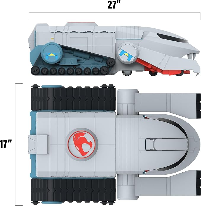 Super7 ULTIMATES! Thundercats Thundertank and Panthro (Toy Version) - 27" Thundercats Action Figure with Accessories - Classic Cartoon Collectibles and Retro Toys - Limited Edition - Amazon Exclusive