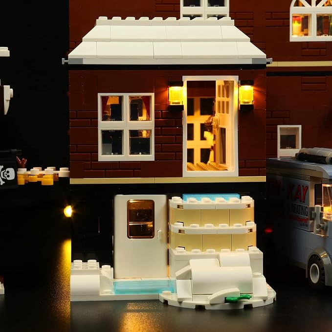 VONADO LED Light Kit Compatible with Home Alone Lego Set - Music Version