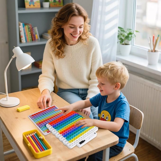 Multiplication Table Game Learning Toy Pop Multiplication Flash Cards 3rd Grade Fidget Math Game Toy 12x12 Educational Desktop Flash Card with Marker