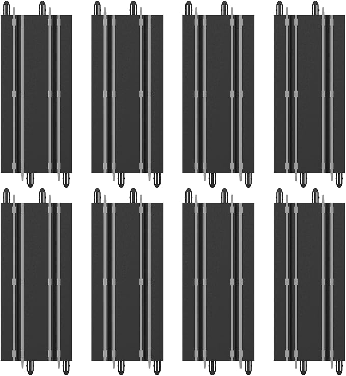 AGM MASTECH Extension Set #1-8 Piece Track Expansion Accessory Pack - for Use with 1: 64 Scale AGM MASETCH 1:64 Slot Car Racetrack Systems, MR-P01