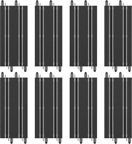 AGM MASTECH Extension Set #1-8 Piece Track Expansion Accessory Pack - for Use with 1: 64 Scale AGM MASETCH 1:64 Slot Car Racetrack Systems, MR-P01