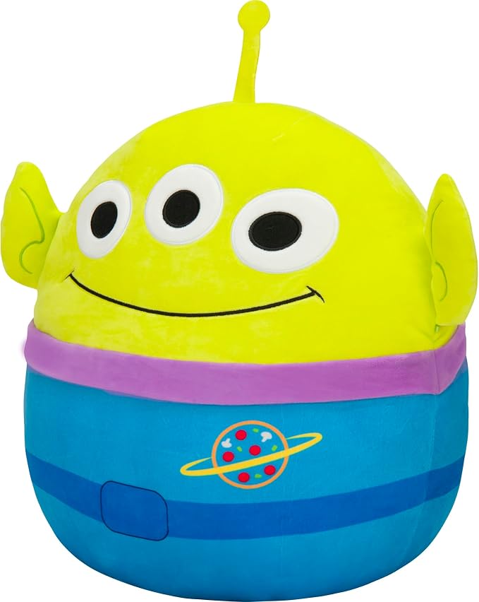 Squishmallows Original 12in Disney Pixar “Toy Story” Alien - Official Jazwares Plush (Medium-Sized)