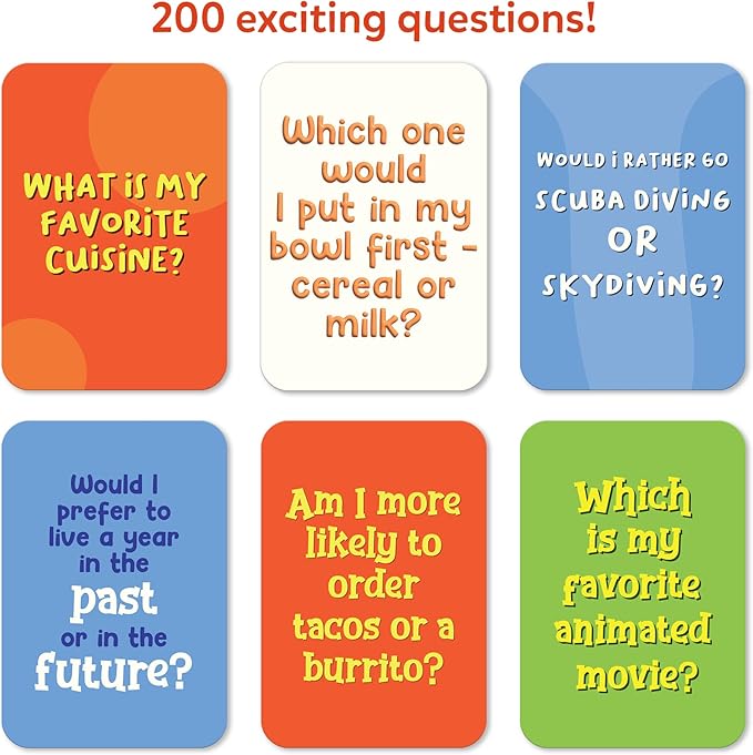 Skillmatics Card Game – Who Knows You Best? Hilarious Family Party Game for Kids, Boys, Girls, Teens & Adults, Fun for Game Nights & Parties, Gift for Ages 8, 9, 10 and Up, 2025 Edition