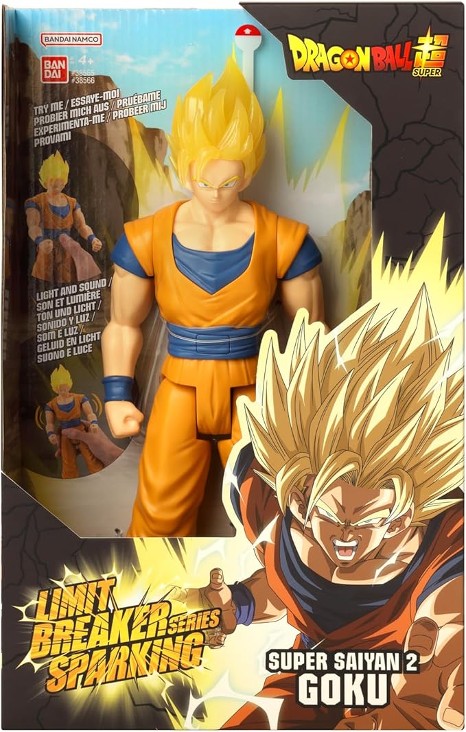Limit Breaker Series Sparking - Dragon Ball - Super Saiyan 2 Goku, 12" Action Figure