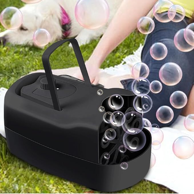 Bubble Machine Wedding,Blowing Foam Sprayer | Bubble Blowing Machine | for Boys Girls Shower Bath Christmas Birthday Easter Party Outdoor