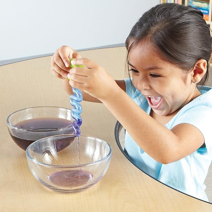 Learning Resources Sand & Water Fine Motor Set - Fidget Toys, Water Bin Play, Toddler Daycare Essentials Games Tools, Homeschool and Preschool, Montessori for Kids, Gifts for Boys and Girls