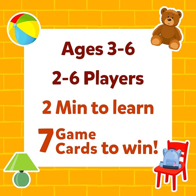 Skillmatics Guess in 10 Junior Inside My House for Kids, Boys, Girls, Who Love Card Games, Board Games & Educational Toys, Gifts for Ages 3, 4, 5, 6