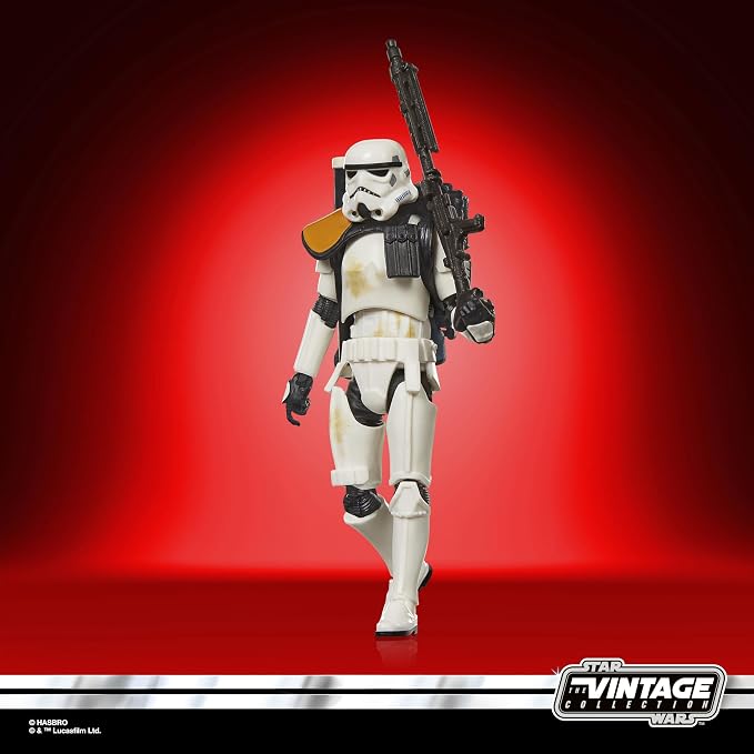 STAR WARS The Vintage Collection Sandtrooper (Squad Leader), A New Hope Premium 3.75 Inch Collectible Action Figure