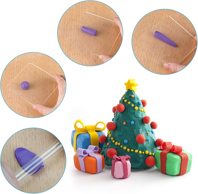 CiaraQ 60-Color Polymer Clay Oven Bake Modeling Kit for Kids & Artists | Non-sticky & non-toxic. 4.7 lb. With sculpting tools. Classroom & Home Use. Fun gift for Kids & artists. Ages 4+.