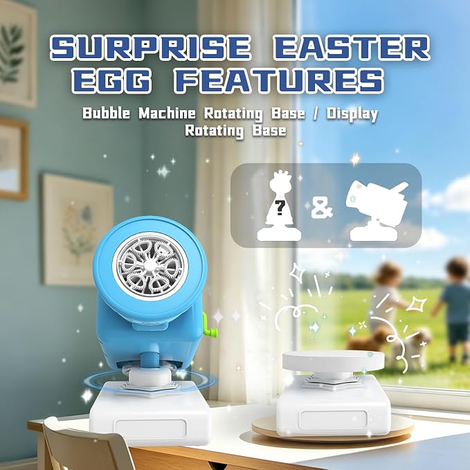 Kids Bubble Camera, Rechargeable Outdoor Bubble Machine with Tripod, USB Toy Gift for Party Birthday Camping