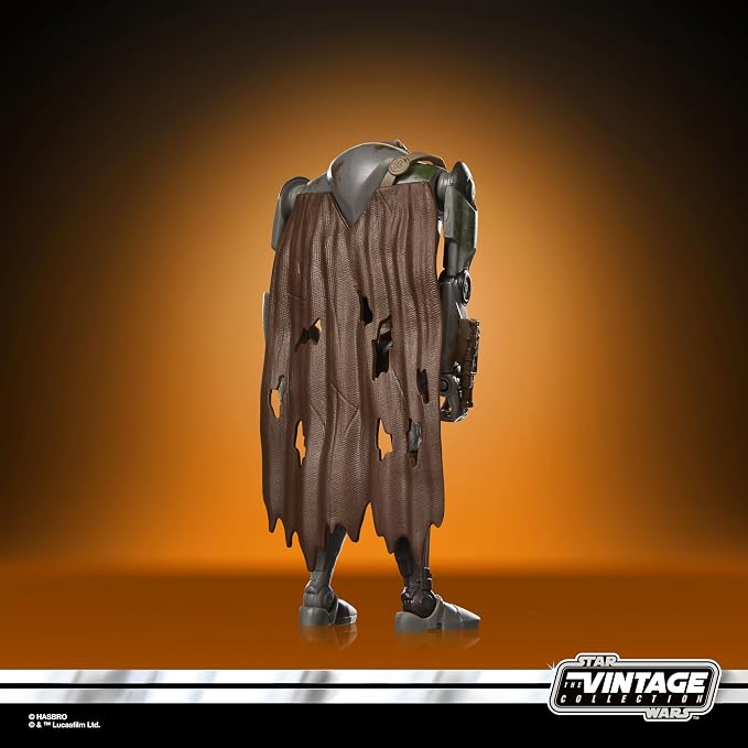 STAR WARS The Vintage Collection Mercenary Droid, The Mandalorian and Grogu Premium 3.75 Inch Collectible Action Figure
