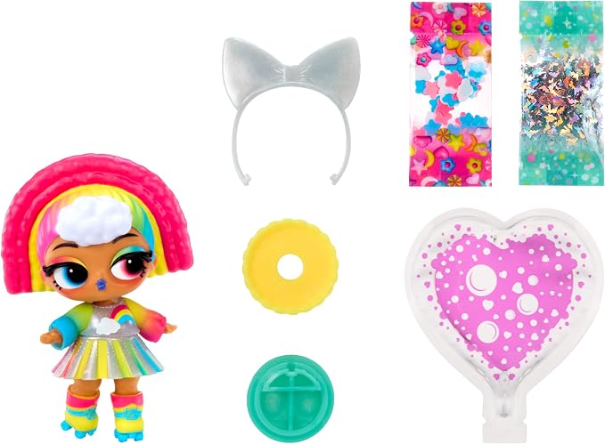 LOL Surprise Bubbly Surprise – Tots with Surprise Reveal, 7 Total Surprises – Collect All 6! Gift for Kids Ages 4+