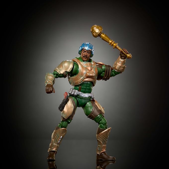 Masters of the Universe Action Figure Chronicles Man-At-Arms, 6.5 Inch Scale 2026 Movie Accurate, 30 Points Articulation